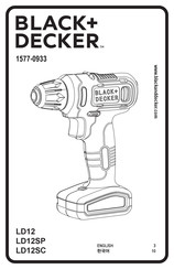 Black & Decker LD12 Instructions Manual