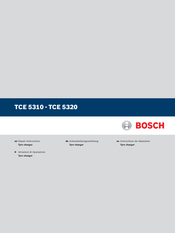 Bosch TCE 5320 Repair Instructions