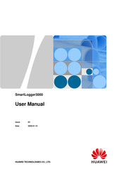 Huawei Smart Logger 3000B02 User Manual