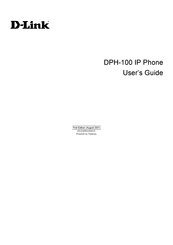 D-Link DPH-100 User Manual