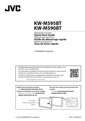 JVC KW-M595BT Quick Start Manual