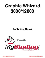 Graphic Whizard Graphic Whizard GW 6000 Technical Notes