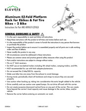 ELEVATE BC-4098-EF-EZFOLD Instructions Manual