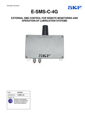 SKF E-SMS-C-4G Assembly Instructions Manual