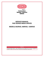 Dover DE-STA-CO 900RAD Service Manual
