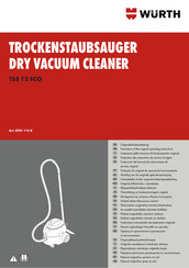 Würth TSS 12 ECO Translation Of The Original Operating Instructions