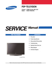 Samsung PS50C77HDX/XEC Service Manual