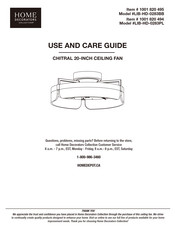 Home Decorators Collection LIB-HD-0283PL Use And Care Manual