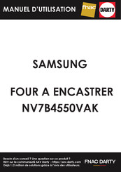 Samsung NV7B4550VAK Manual