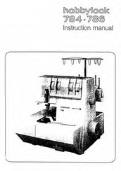 hobbylock 786 Instruction Manual