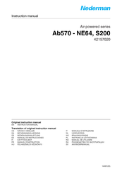 Nederman 42157020 Instruction Manual