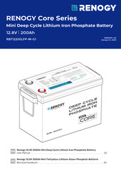 Renogy Core RBT12200LFP-M-DE User Manual