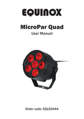 Equinox Systems MicroPar Quad User Manual