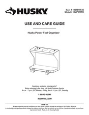 Husky HMPWRTH Use And Care Manual