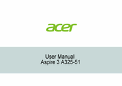 Acer Aspire 3 A325-51 User Manual