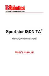 US Robotics Sportster ISDN TA User Manual