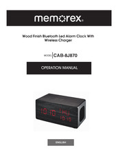 Memorex CAB-8J870 Operation Manual