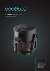 cecotec CECOFRY FLIP&GRILL 4500 Instruction Manual