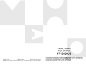 Costway FP10800US Manual