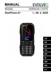 Evolveo MaxPhone A1 Manual
