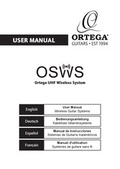 Ortega OSWS100 User Manual