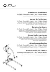 Joerns Oxford Maxi 180 User Instruction Manual