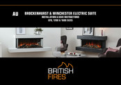 British Fires WINCHESTER 1200 Installation & User's Instructions