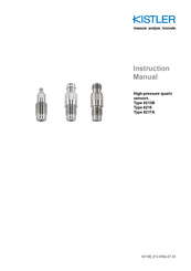 Kistler 6215 Instruction Manual