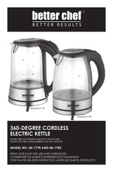 better chef IM-177R Use And Care Book Manual