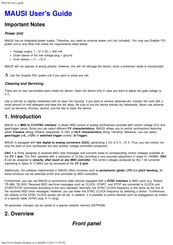 DOEPFER MAUSI User Manual