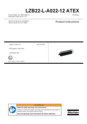 Atlas Copco LZB22-L-A022-12 ATEX Product Instructions
