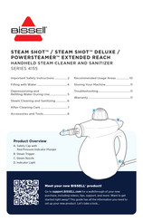 Bissell STEAM SHOT POWERSTEAMER 4155 Series User Manual