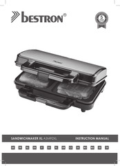 Bestron SANDWICHMAKER XL ASM92XLZ Instruction Manual