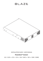 Blaze PowerZone Connect 504D Installation Manual & User Manual