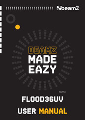 Beamz FLOOD36UV User Manual