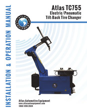 Atlas Equipment ATETC755DAA Installation & Operation Manual