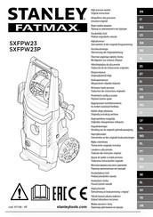 Stanley FATMAX SXFPW23P Original Instructions Manual