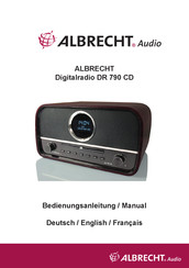 Albrecht Audio DR 790 Manual