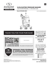 sunjoe SPX3000-QW2 Operator's Manual