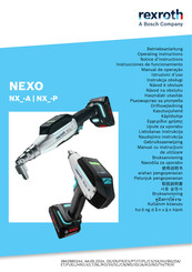 Bosch NX -A Interface V NX -P Interface C Operating Instructions Manual
