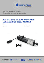 Ametek dunkermotoren D259 SMI Manualline