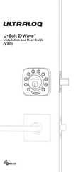 ULTRALOQ U-Bolt Z-Wave Installation And User Manual