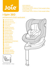Joie i-Spin 360 Instruction Manual