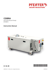 Pfeiffer COBRA DS 0600 E Instruction Manual
