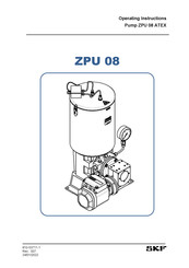 SKF ZPU 08 Operating Instructions Manual