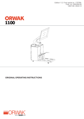 SULO ORWAK Flex 1100 Original Operating Instructions