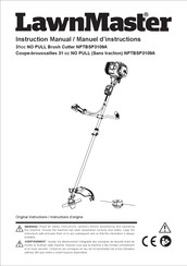 LawnMaster NPTBSP3109A Instruction Manual