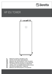 Beretta HP IDU TOWER Series Installation And User Manual