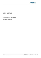 SINBON WSM-A0 Series User Manual
