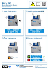 GMI GDUnet Quick Operation Manual